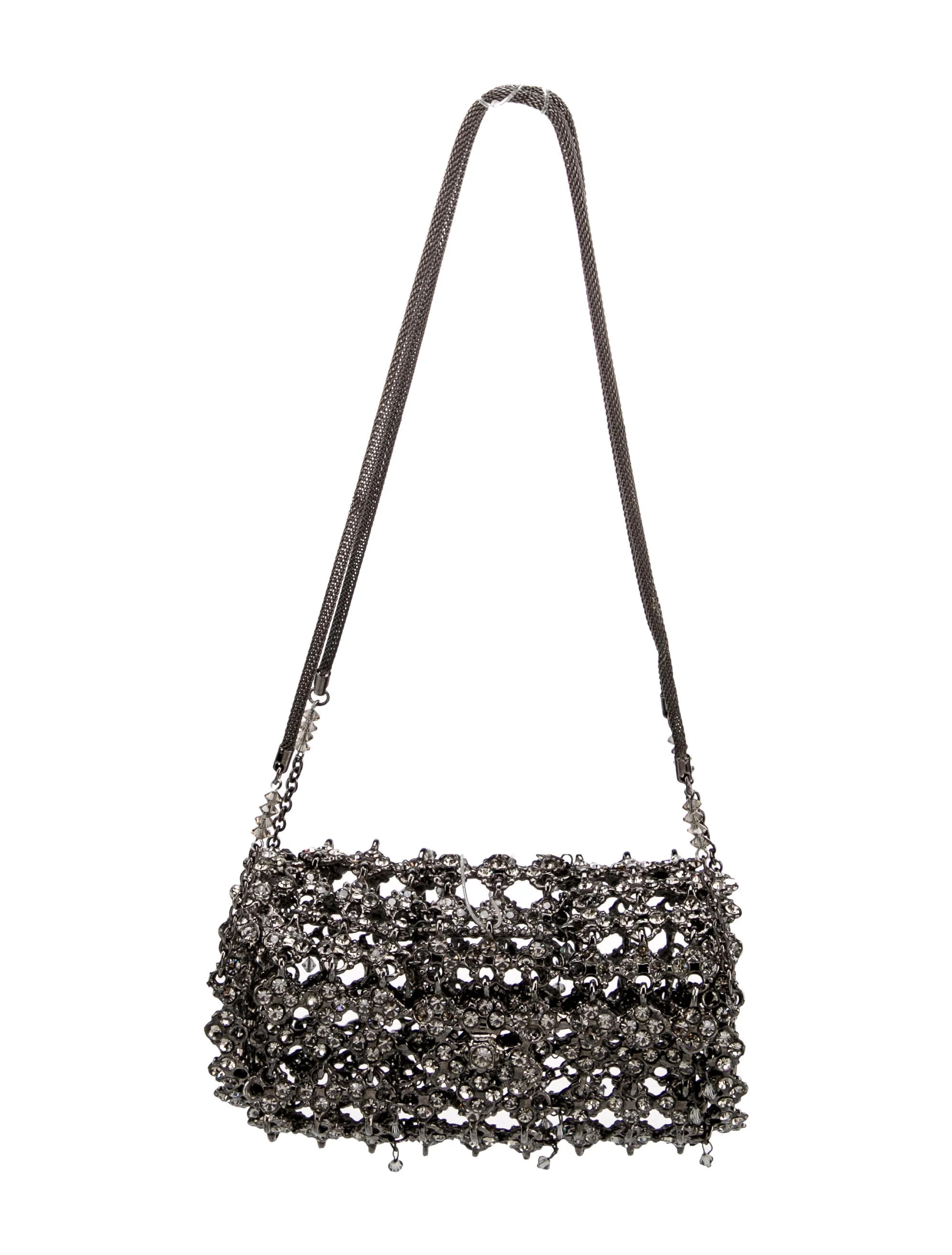 Crystal-Embellished Evening Bag | The RealReal