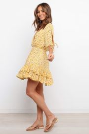 Galloway Dress - Yellow | Petal & Pup (US)
