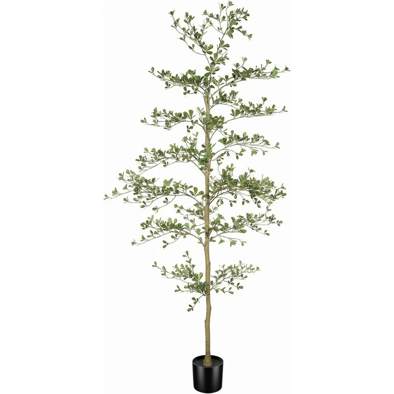 Olive Tree 7ft - Faux with Natural Trunk and Realistic Leaves Artificial Shady Lady for Modern Ho... | Walmart (US)