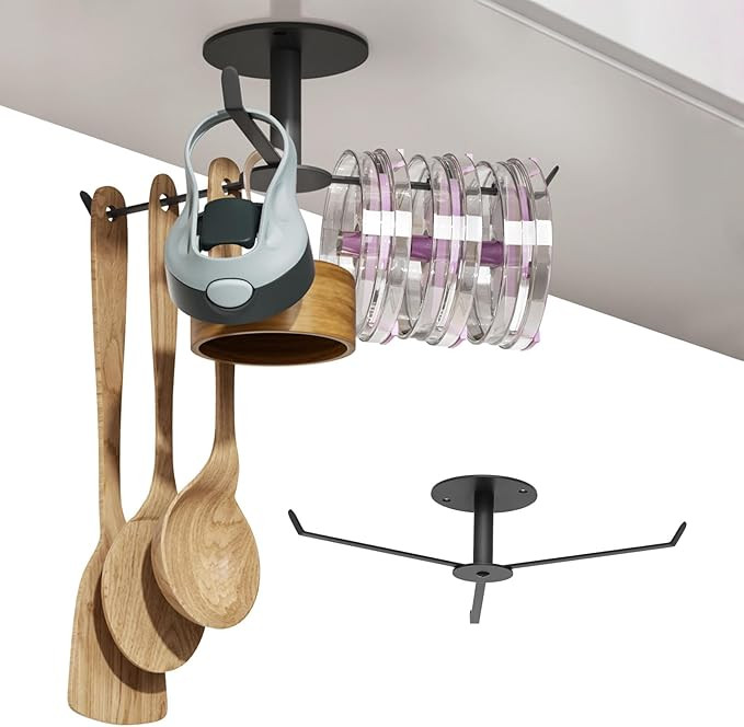 Tumbler Lid Organizer for Stanley Tumbler Cup Various Capacities/Styles, Up To 15 Lids, 360° Rot... | Amazon (US)