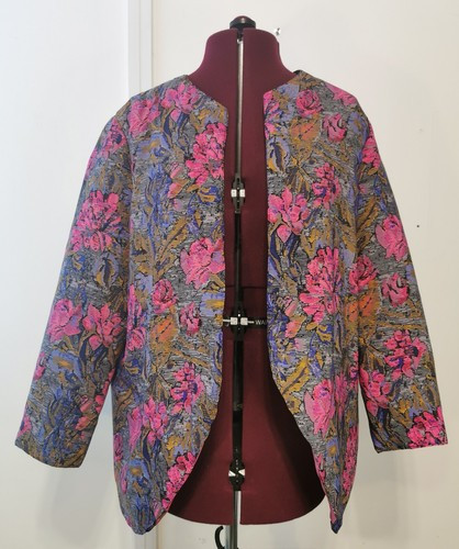 Slight Padded Handmade Scalloped Front Jacket No Fastening.. | eBay UK