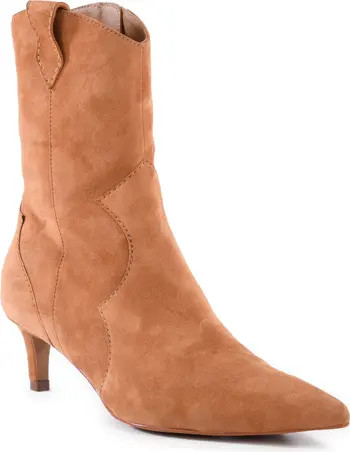 Dallas Pointy Toe Western Sock Boot (Women) | Nordstrom