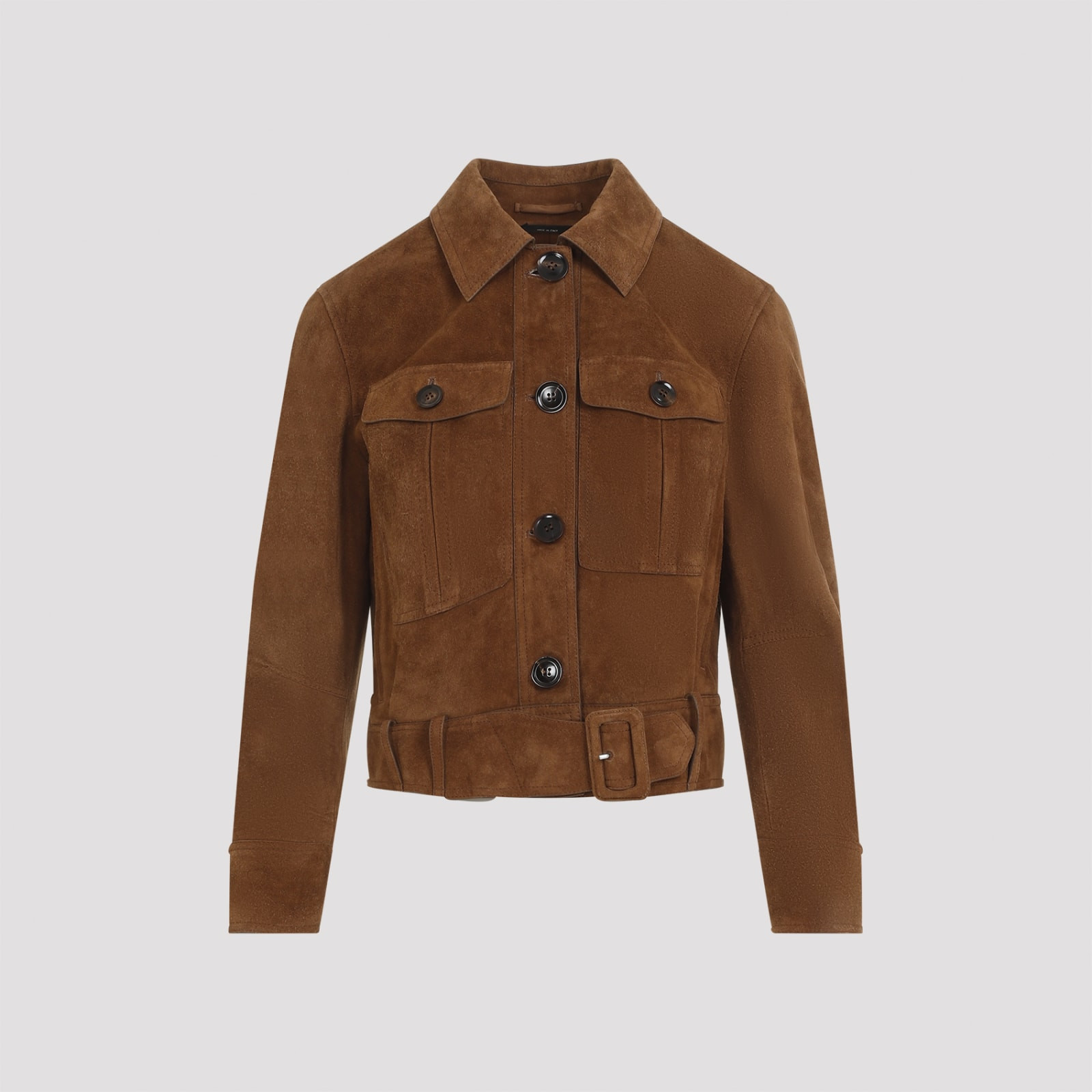 Tom Ford Cropped Leather Jacket | Italist.com US