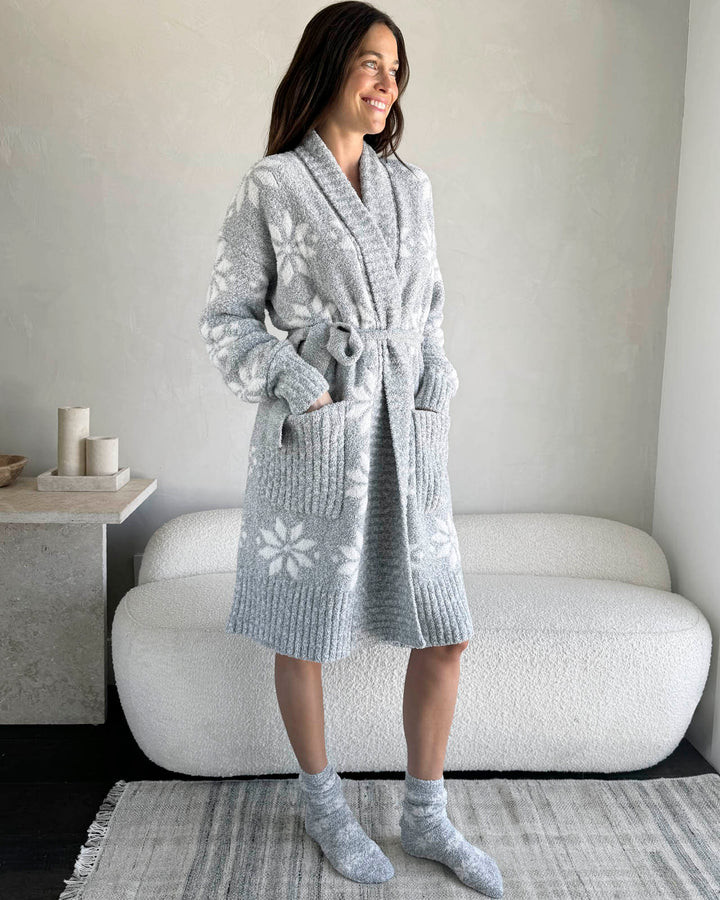 Snowflake Pomona Fuzzy Robe | Splendid