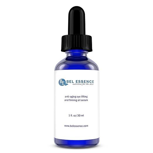Bel Essence All Natural Anti Aging, Anti Wrinkle Under Eye Serum with Essential Oils and Rosehip ... | Amazon (US)
