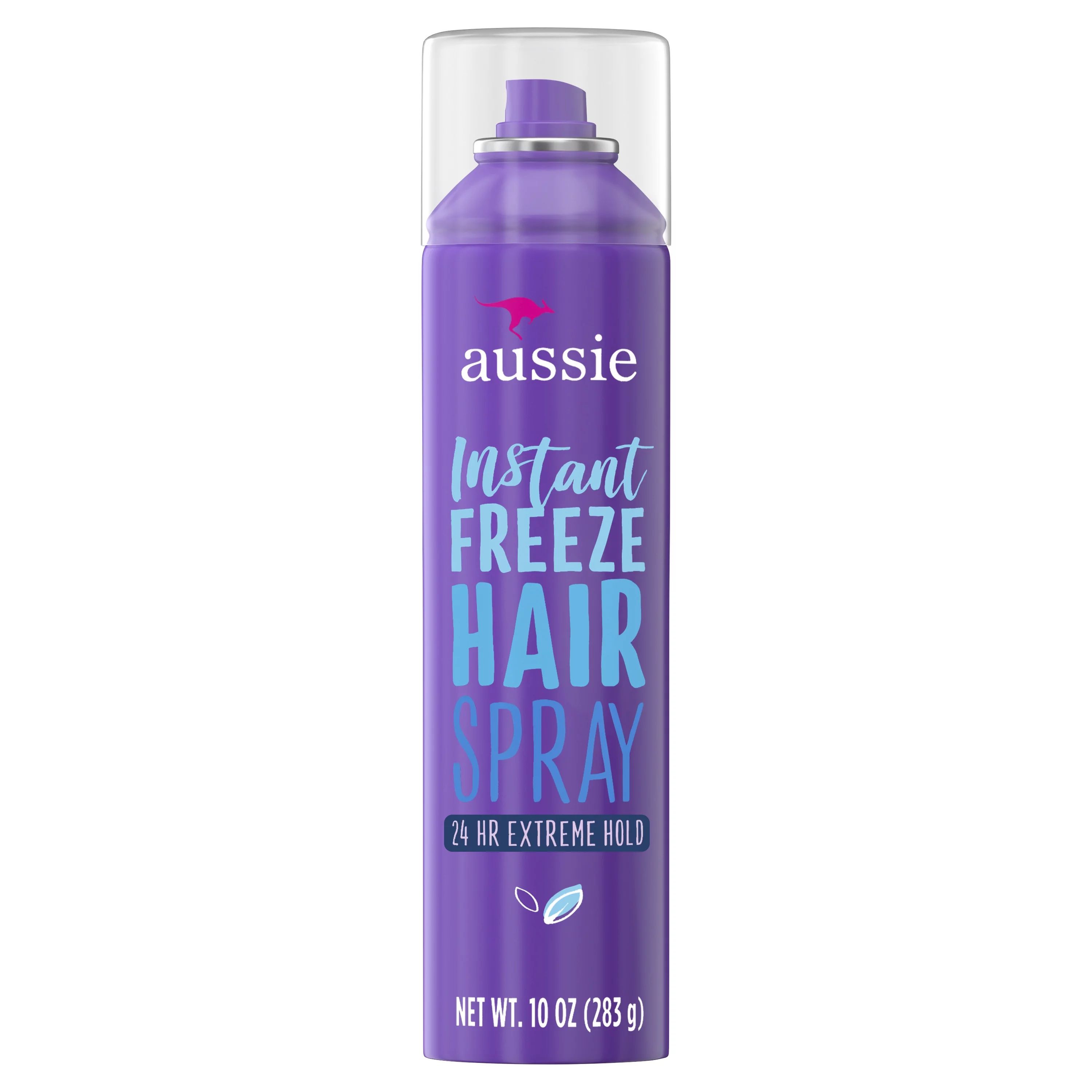 Aussie Instant Freeze Hairspray with Jojoba Oil & Sea Kelp, 10.0 oz - Walmart.com | Walmart (US)