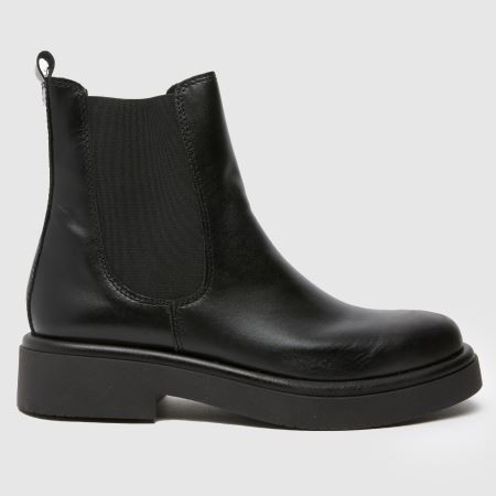 Womens Black schuh Camille Leather Chelsea Boots | schuh | Schuh