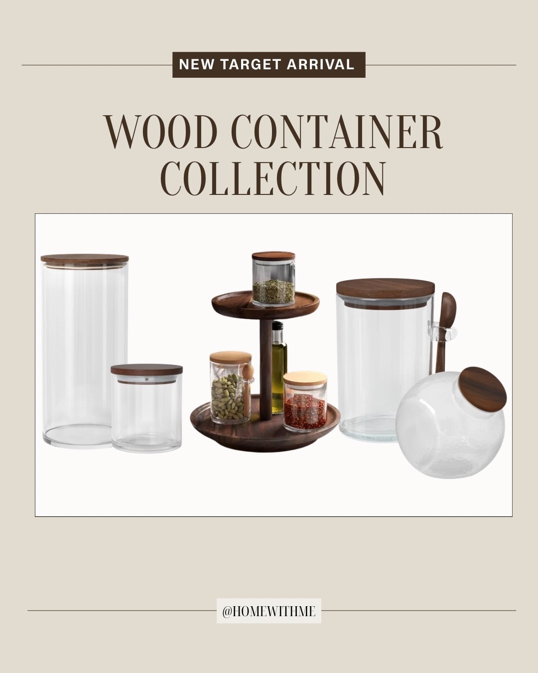 Wood containers for the kitchen! 😍

#LTKHome