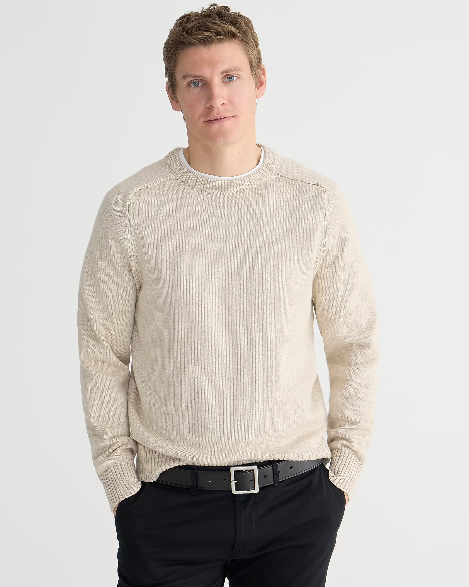 Heritage cotton crewneck sweater | J. Crew US