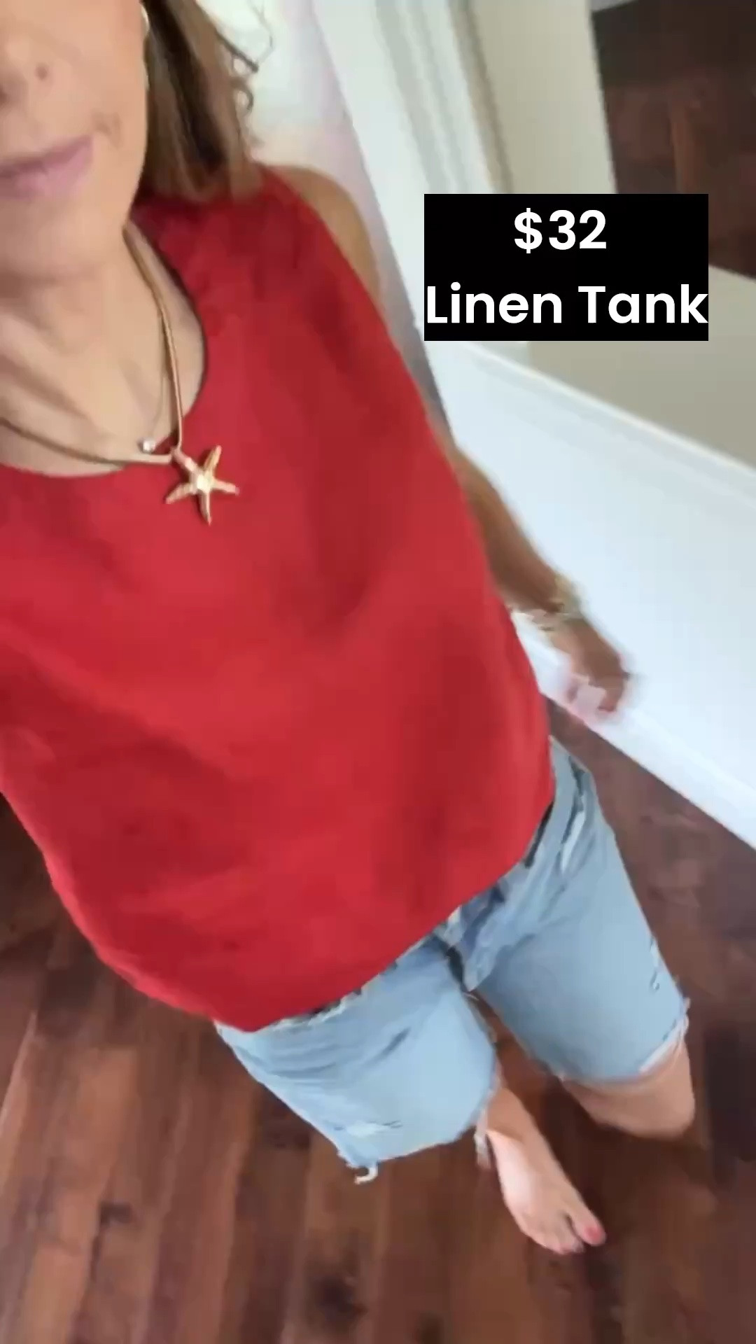 I am so impressed by this @Quince linen tank! Wearing a small and perfect weight of linen for summer

#LTKgrwm #LTKootd