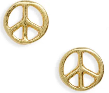 Madewell Peace Stud Earrings | Nordstrom | Nordstrom