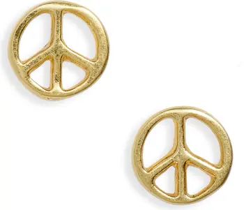 Madewell Peace Stud Earrings | Nordstrom | Nordstrom