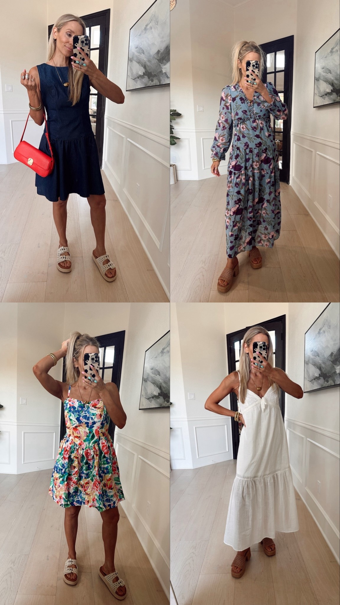 Walmart dresses under $35 🙌🏼 I just went crazy trying on all the cute new dresses because you would never guess they’re Walmart. So elevated ✨

Wearing my tts (small) in all dresses.

5’5” // 120 lbs 



#LTKootd #LTKSeasonal #LTKWedding