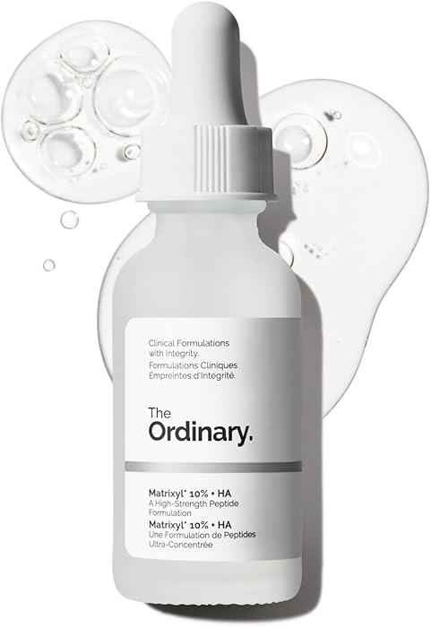 The Ordinary Matrixyl 10% + Hyaluronic Acid, Anti-Aging Serum for Fine Lines and Wrinkles, 1 Fl O... | Amazon (US)