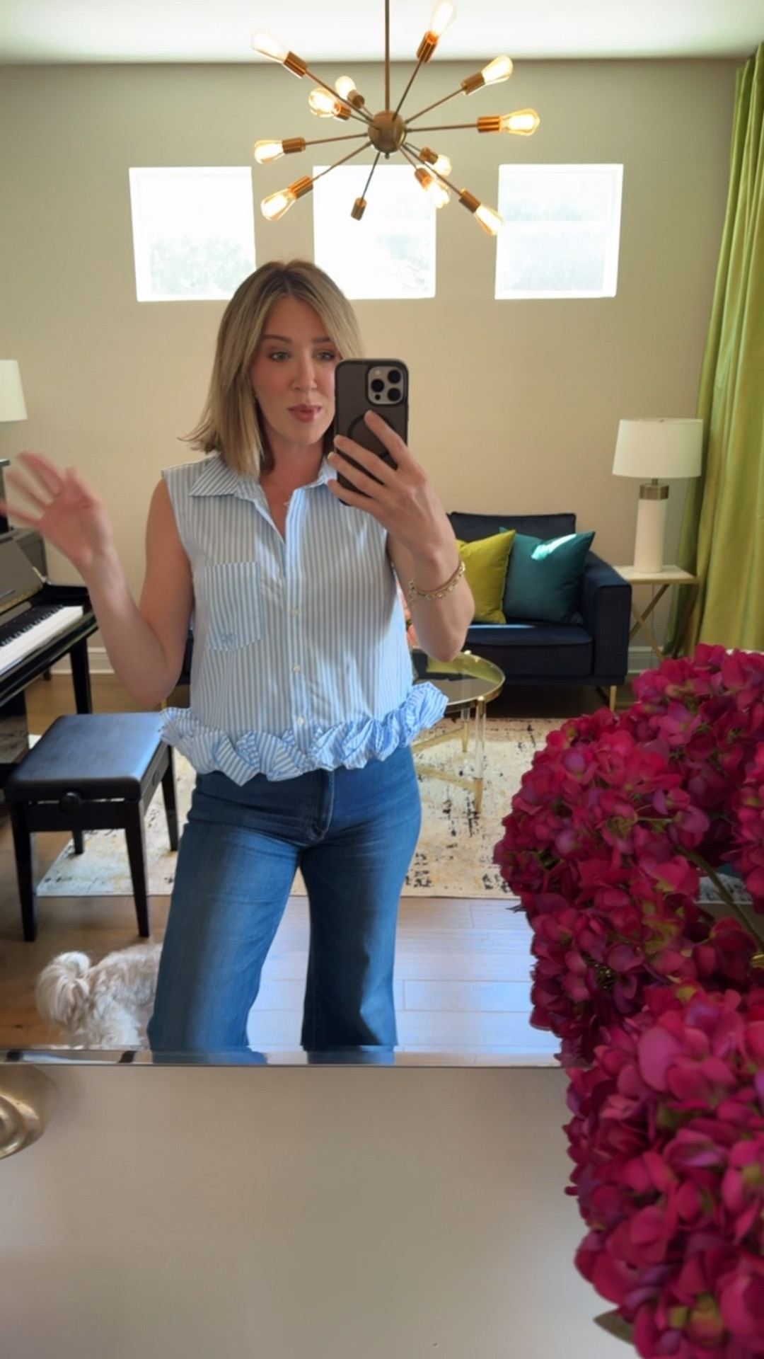 SIZE DOWN - wearing a small

#LTKgrwm #LTKootd #LTKOver40