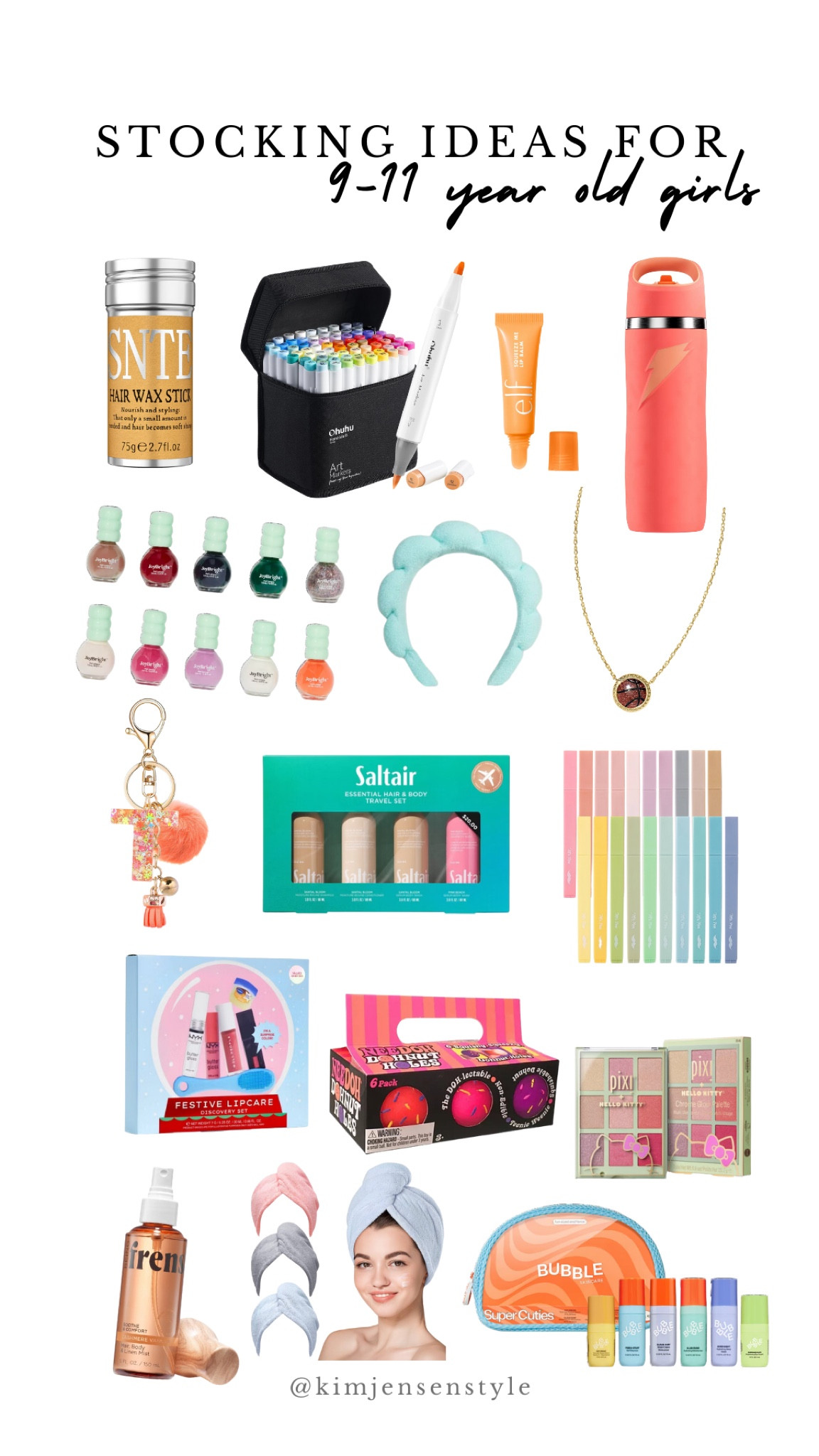 Gift Guide: 9-11 girl stocking