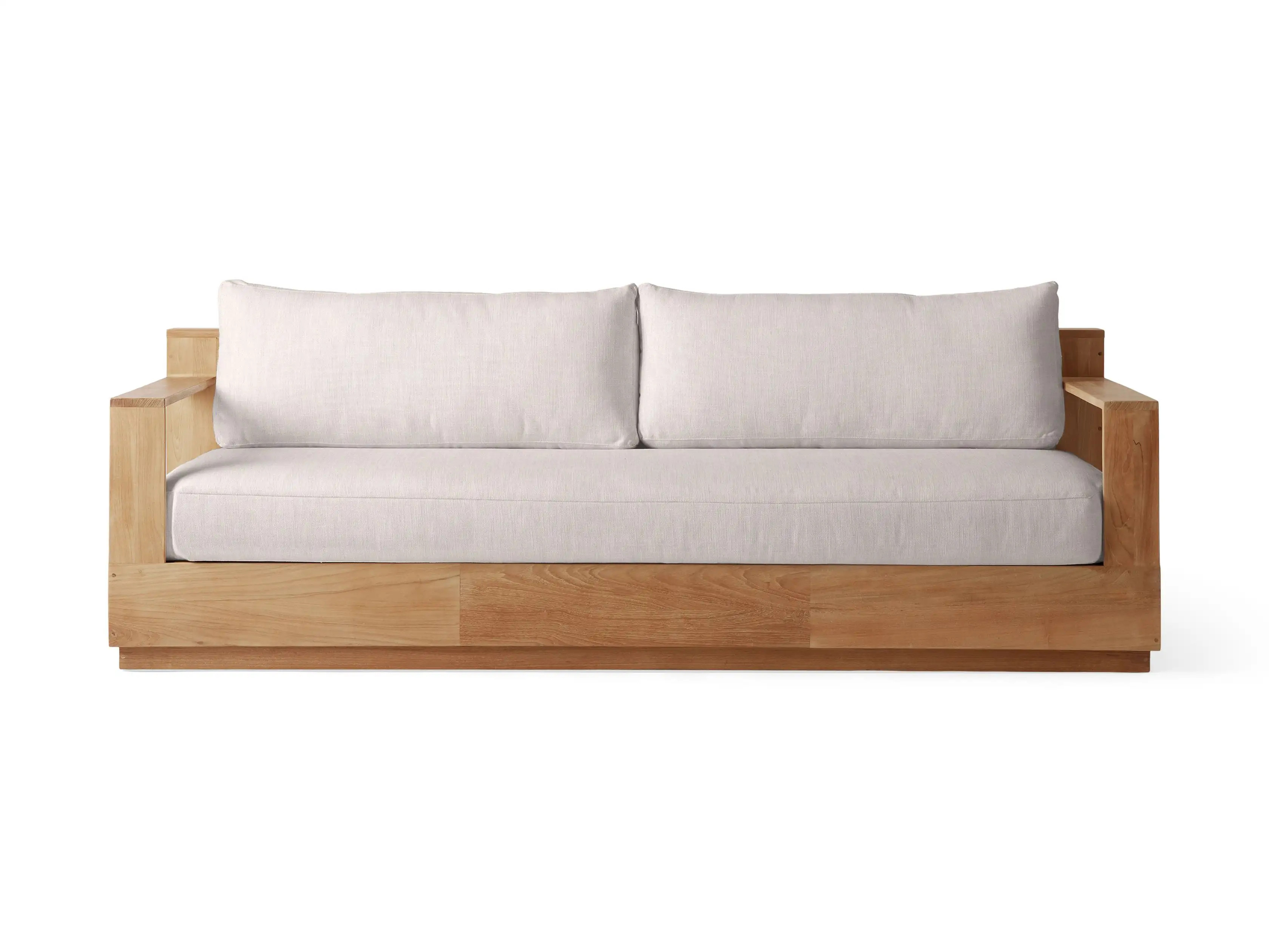 Bal Harbour Outdoor Teak Sofa | Arhaus