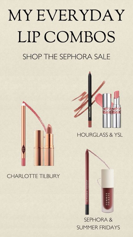 Check out my go-to lip combo essentials at the Sephora Sale

#LTKxSephora #LTKbeauty