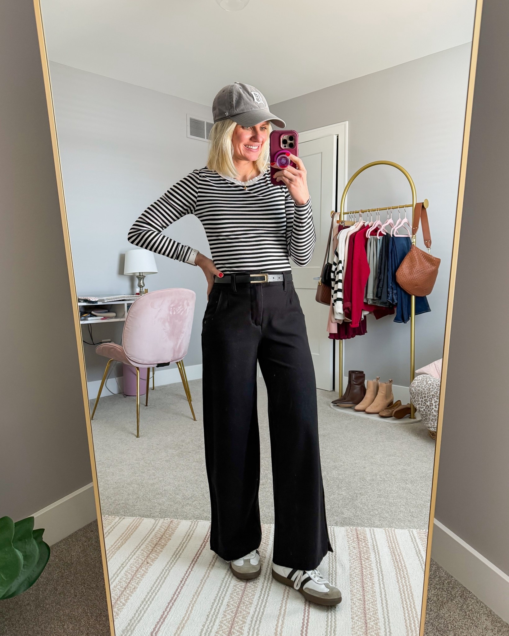 What I wore this week! 
Top- small
Trousers- 0/petite

#LTKOver40 #LTKPetite #LTKootd