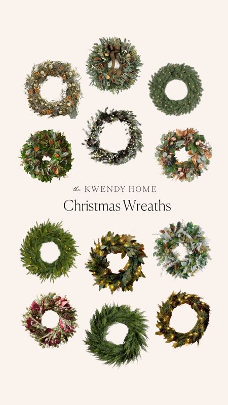 Never too early to shop for Christmas wreaths! Holiday wreaths roundup. Christmas wreath roundup. Holiday decor.  Christmas decor. Faux Christmas wreath  

#LTKSeasonal #LTKHoliday #LTKhome