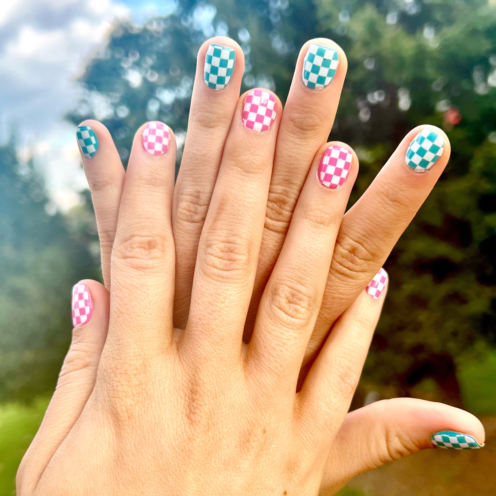 Checkered DIY Nails

 Nails | Nail | Nail Inspo | Nail Inspiration | Nail Stickers | Nail Wraps | Nail Decals | Wraps | Stickers | Decals | Top Coat | Paint | Nail Polish | Nail Design | DIY | DIY Nails | Clear Coat | Artificial Nails | Fake Nails | At Home Nails | Nail DIY | Nail Tips #wedding #guest #dress #weddingguest #weddingguestdress #cocktail #cocktaildress #kneelength #weddingoutfit #weddingoutfitinspo #weddingoutfitinspiration #kneelengthdress #midi #mididress #event #eventdress #special #occasion #specialoccasion #specialoccasiondress #spring #springstyle #springoutfit #springoutfitidea #springoutfitinspo #springoutfitinspiration #springlook #springfashion #springtops #springshirts #springsweater #summer #sunmerstyle #summeroutfit #summeroutfitidea #summeroutfitinspo #summeroutfitinspiration #summerlook #summerpick #summerfashion #pink #pinklook #lookswithpink #outfitwithpink #outfitsfeaturingpink #pinkaccent #pinkoutfit #pinkoutfits #outfitswithpink #pinkstyle #pinkoutfitideas #pinkoutfitinspo #pinkoutfitinspiration #blue #darkblue #lightblue #navy #navyblue #babyblue #cobaltblue #grayblue #teal #tealblue #blueoutfit #blueoutfitinspo #bluestyle #blueshirt #bluepants #blueoutfitinspiration #outfitwithblue #bluelook 

#LTKbeauty #LTKunder50 #LTKFestival