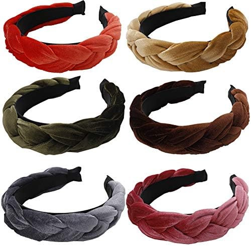 Velvet Headbands Thick headband Vintage Wide Headband Knot Turban Headband for Women Girls Fashio... | Amazon (CA)
