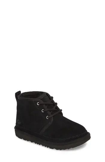 Toddler Boy's Ugg Neumel Ii Water Resistant Chukka Boot, Size 6 M - Black | Nordstrom