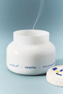 Capri Blue Fresh Coastal Nautical Rope Glass Candle | Anthropologie (US)