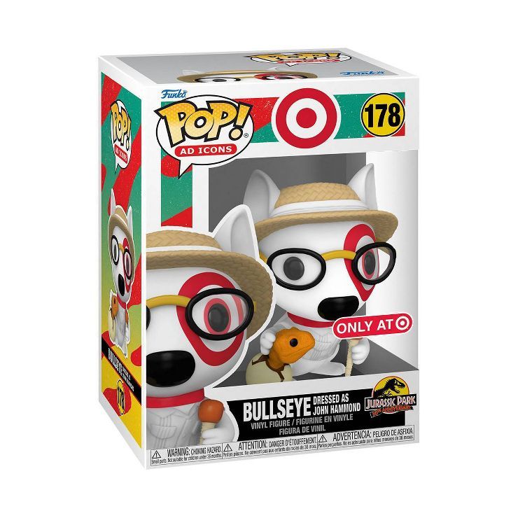 Funko POP! Ad Icons: Target - Bullseye Dressed as John Hammond (Target Exclusive) | Target