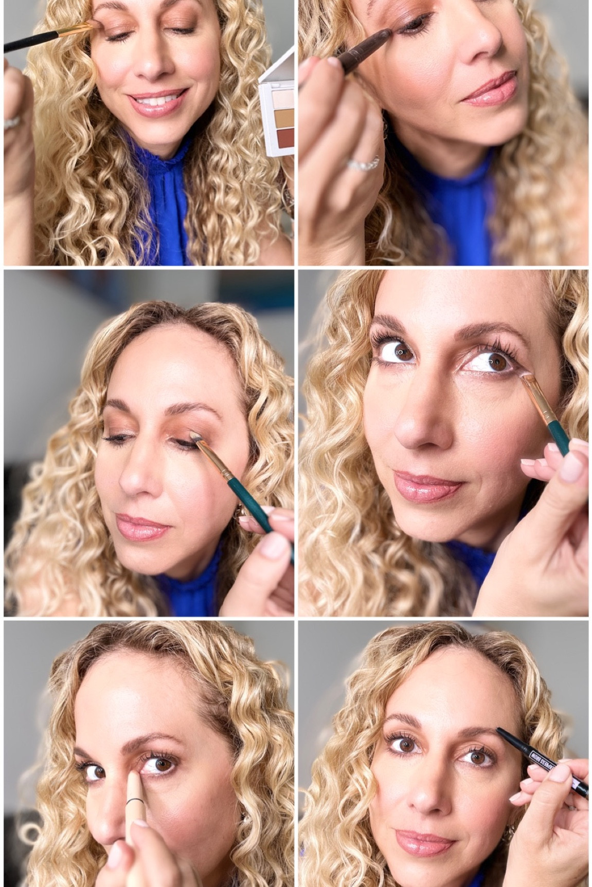 Earth tones and brown eyes go so well together! Pro tip: to make your eyes pop, accent the inner corner with a gold or shimmery liner or eyeshadow. Check out my favorite makeup products for brown-eyed beauties! 

#LTKover40 #LTKbeauty #LTKFind