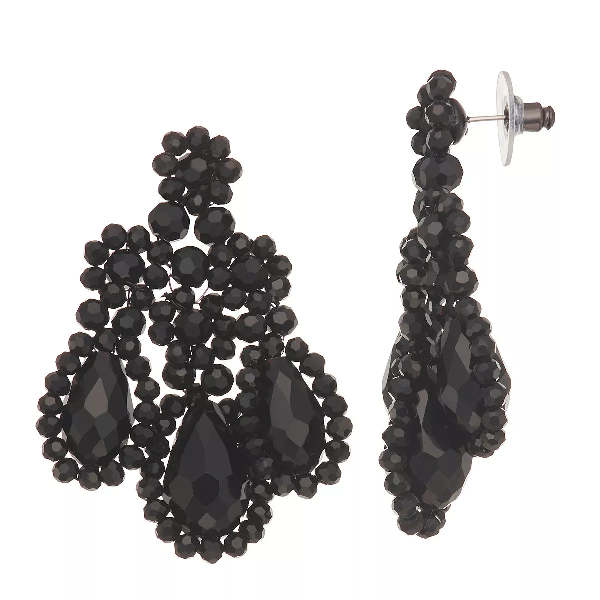 Simply Vera Vera Wang Beaded Chandelier Drop Earrings | Kohl's