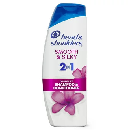 Head and Shoulders 2 in 1 Dandruff Shampoo and Conditioner Smooth and Silky 12.5 oz | Walmart (US)
