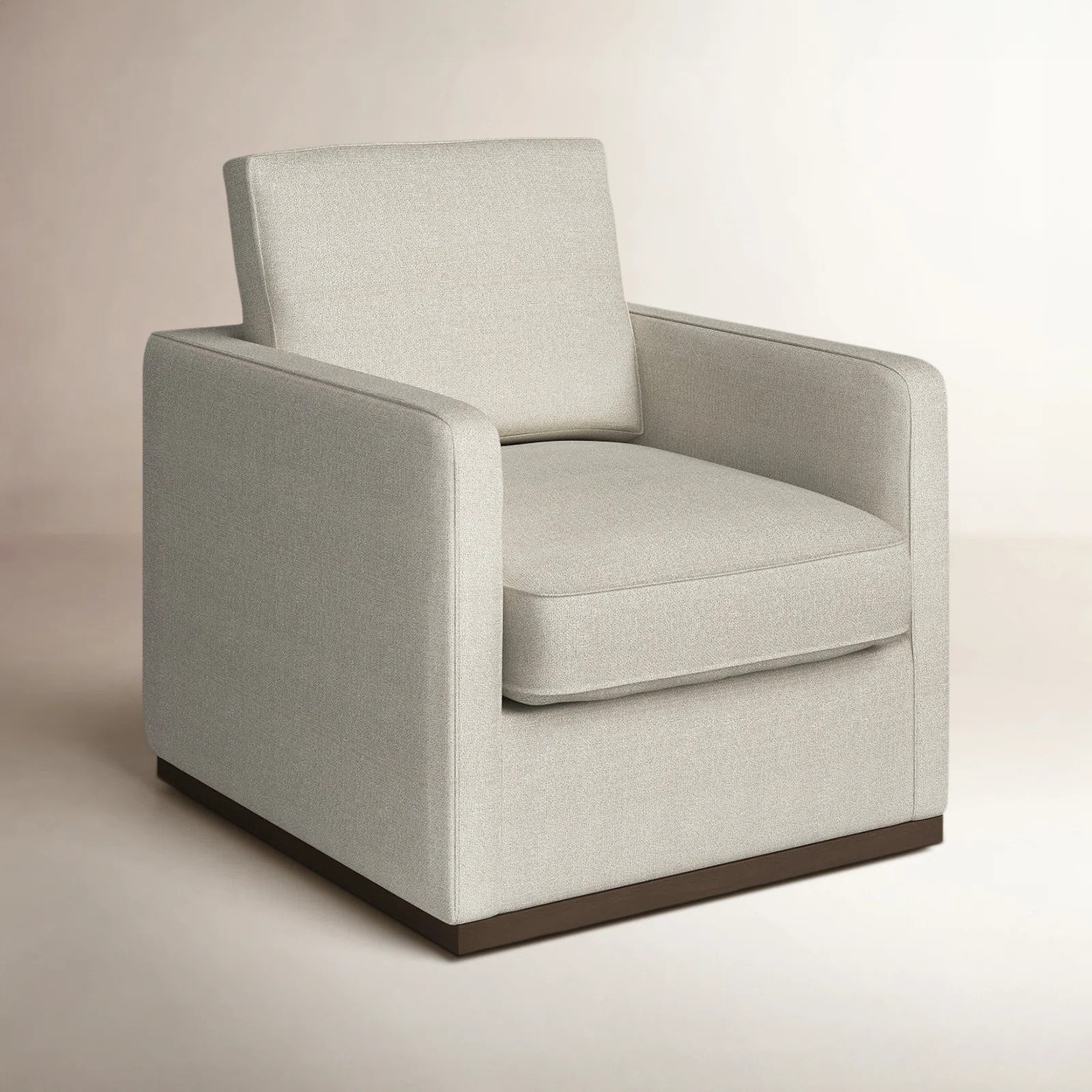 Bobbi Upholstered Swivel Armchair | Joss & Main