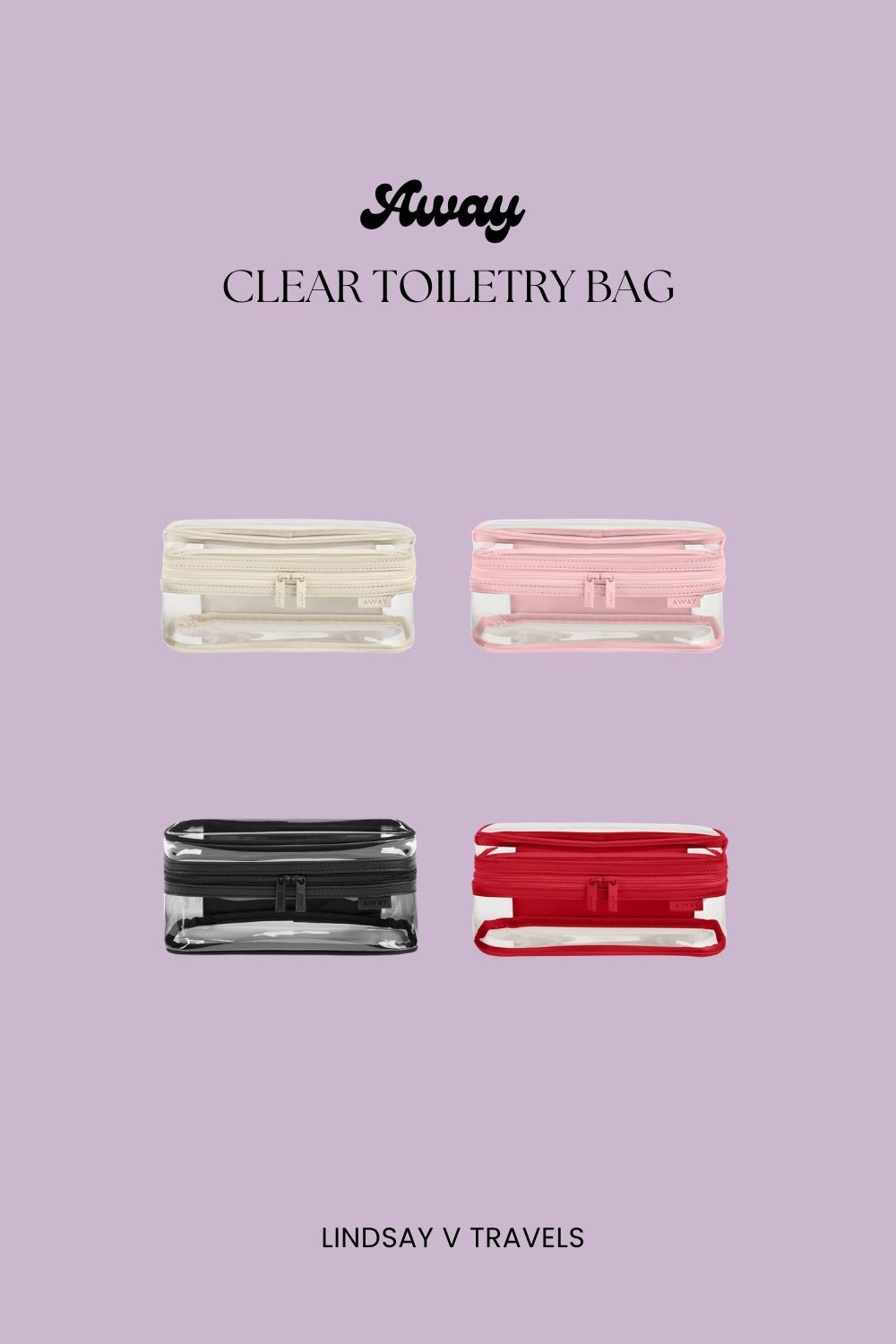 Looking for the best clear toiletry bag for travel? The Away clear toiletry bag is TSA-approved, airport security friendly, and perfect for organizing makeup, skincare, and travel-size toiletries in your carry-on. Ideal for international flights, weekend trips, beach vacations, and organized packing. Save for travel essentials, carry-on packing tips, and must-have travel accessories. 

 #LTKSeasonal #LTKSwim #LTKTravel