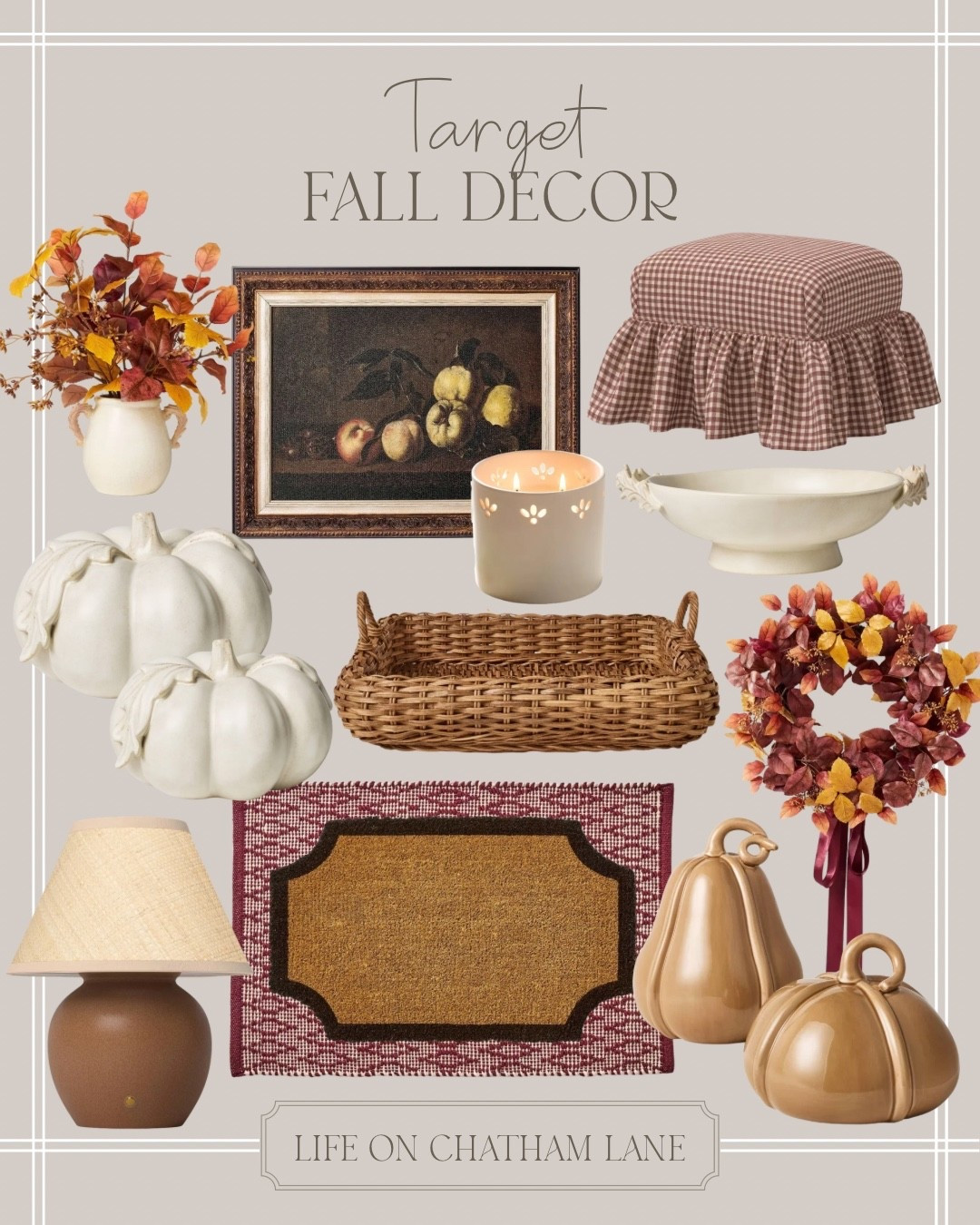 Target fall decor!  Loving these pretty pumpkins!

#LTKSeasonal #LTKHome