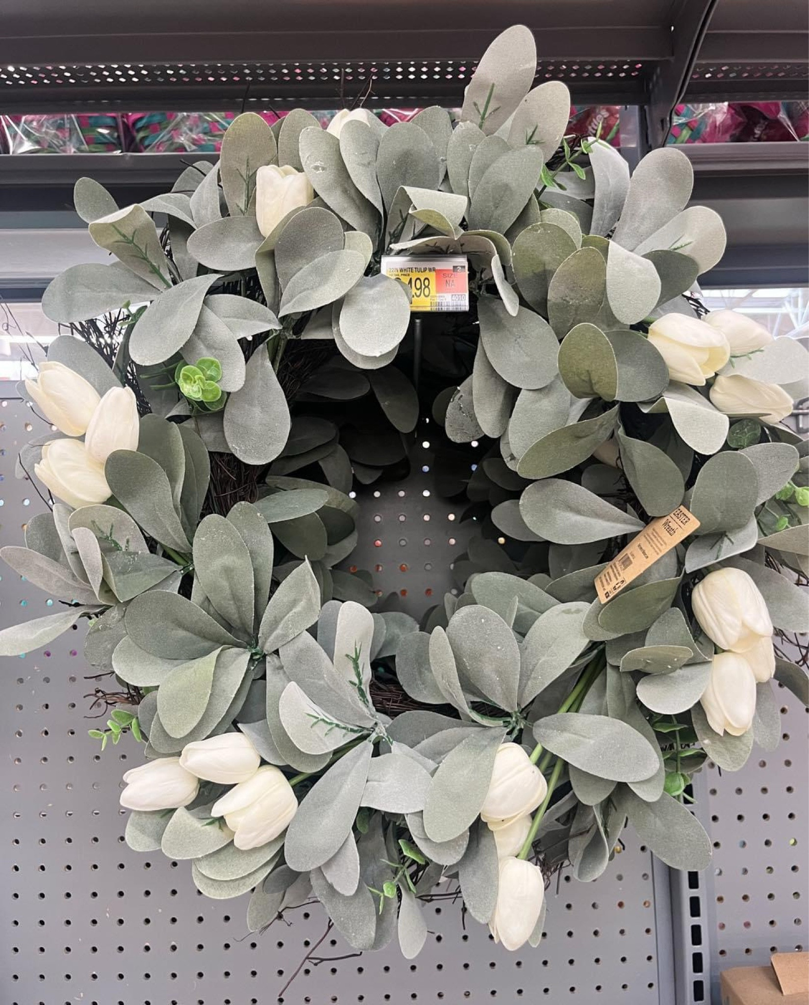 Pretty spring wreath! 

#LTKhome #LTKfindsunder50