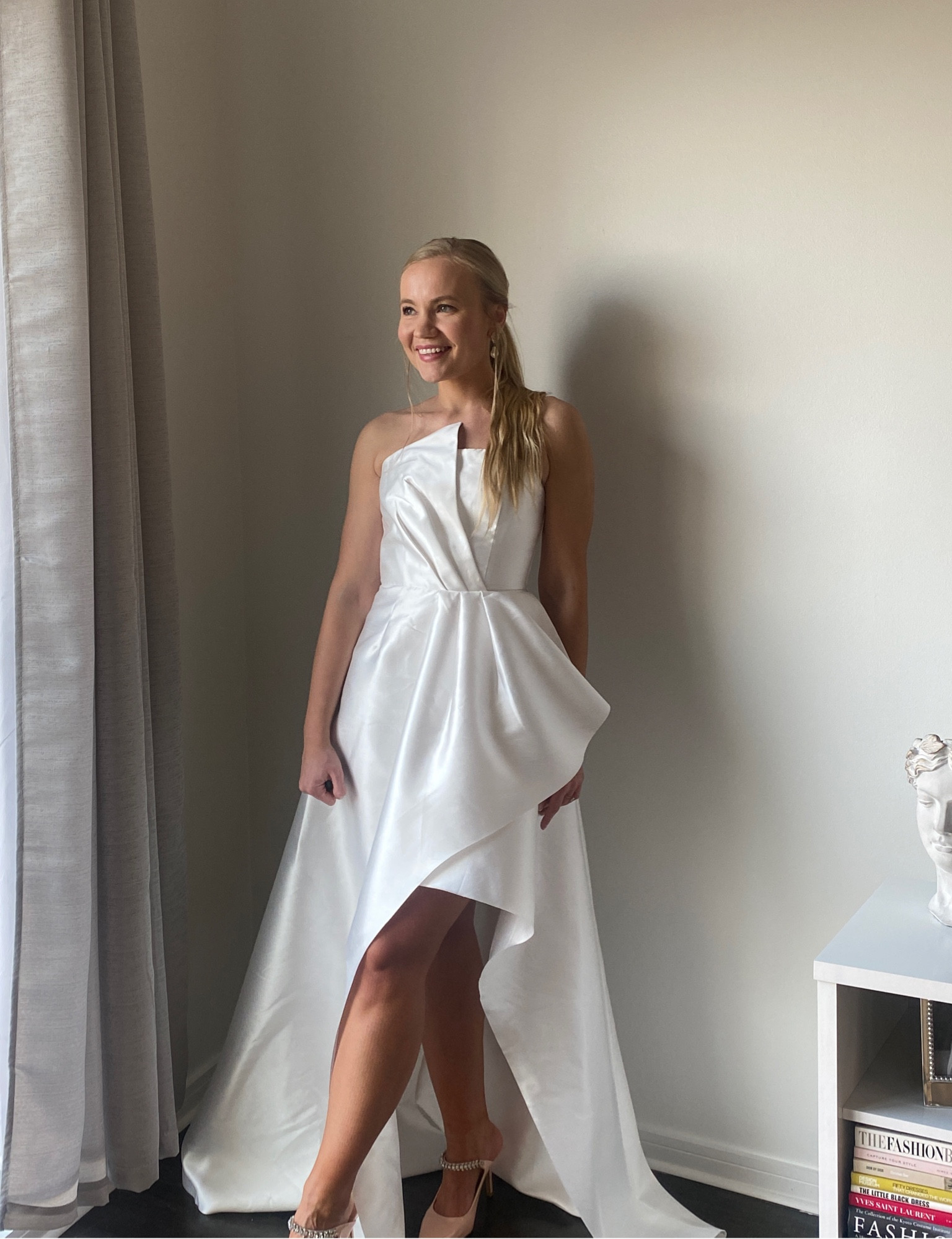 Another beautiful white dress option that I found 👰🏼‍♀️🤩 considering it for either rehearsal dinner or exit outfit at the reception 🥳

Wedding dress
White dress
Bridal outfit 
Gown
Revolve find


#LTKstyletip #LTKshoecrush #LTKwedding