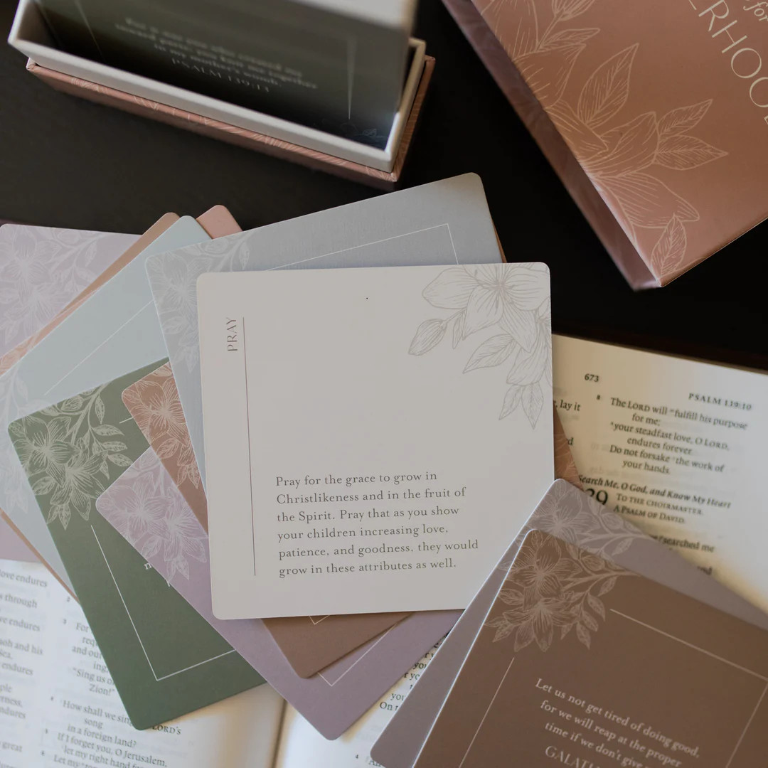 Prayers for Motherhood | Prayer Cards | The Daily Grace Co.