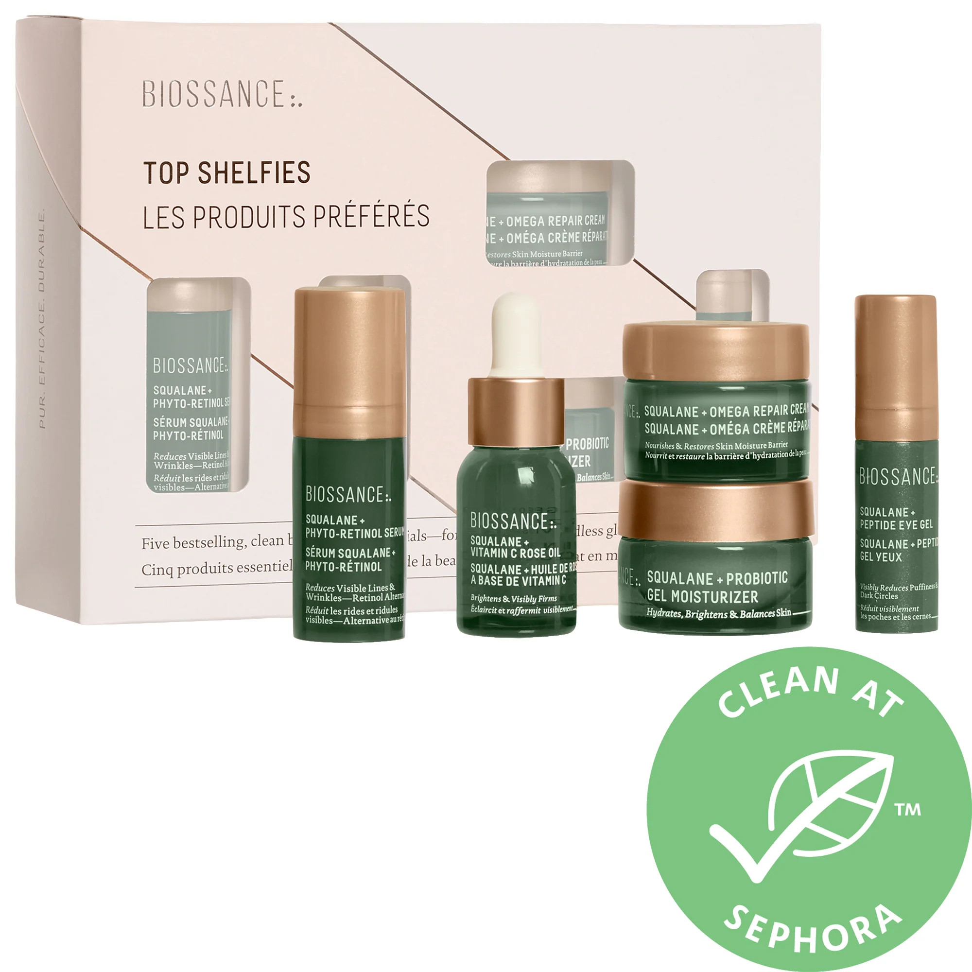 Biossance Top Shelfies Kit | Sephora (US)