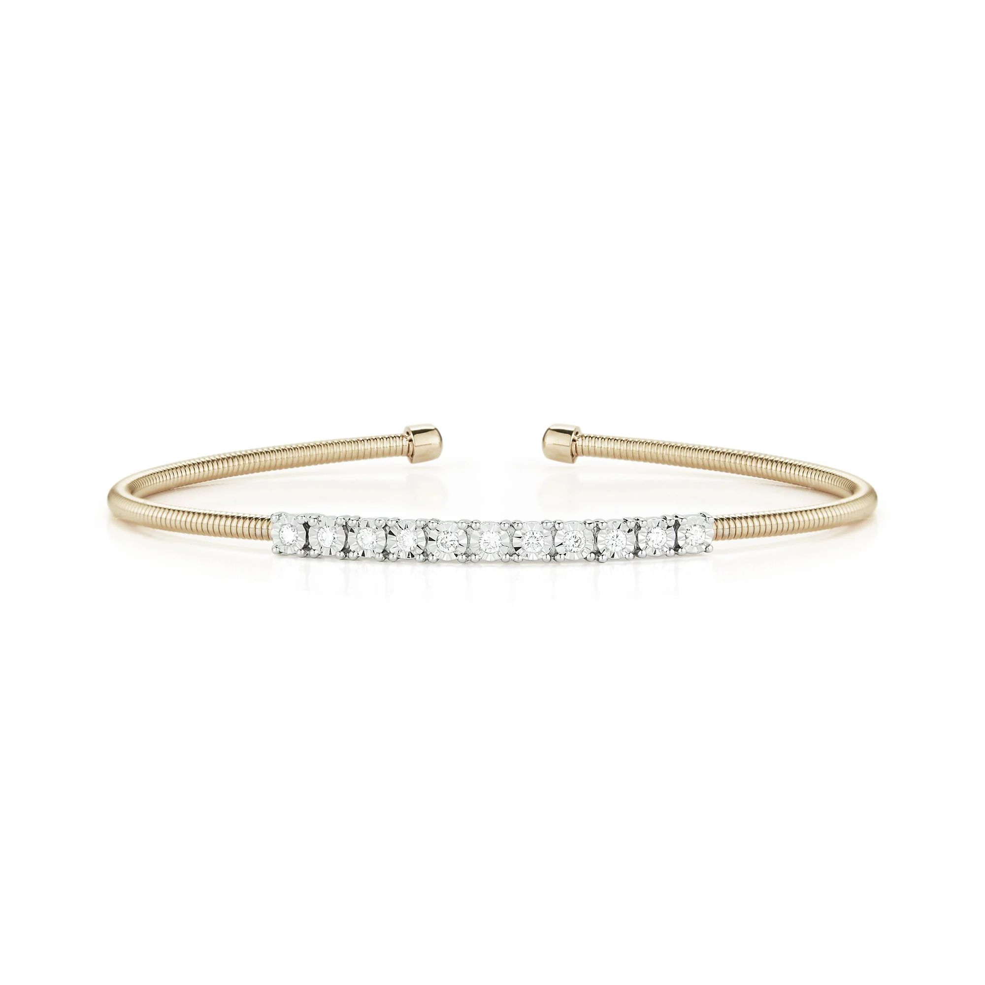 Diamond Cuff Bracelets: Ava Bea Flexi Cuff | Dana Rebecca Designs