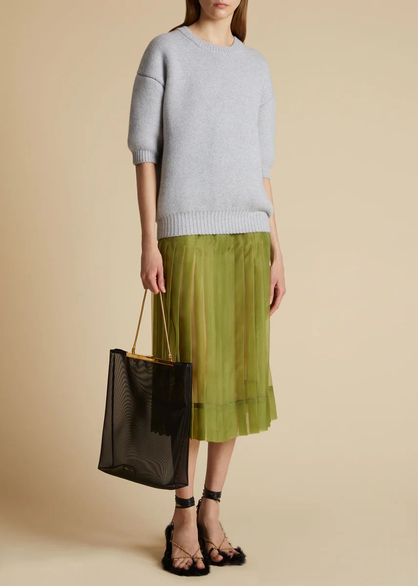 The Tudi Skirt in Green | Khaite