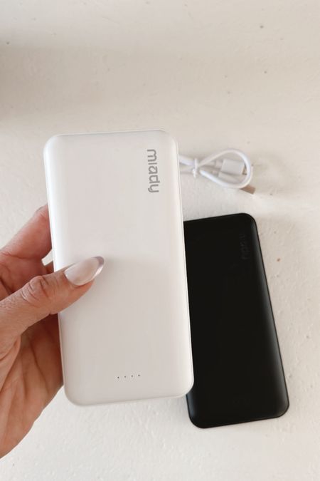 If you are traveling this summer, these portable phone chargers come in clutch! They hold charge well 

#LTKTravel #LTKFindsUnder50 #LTKSaleAlert