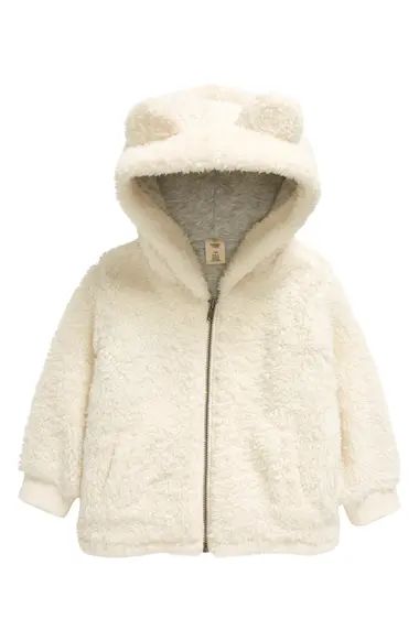 Tucker + Tate Cozy Hooded High Pile Fleece Jacket (Baby) | Nordstrom