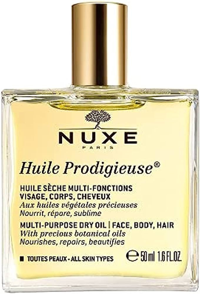 NUXE Huile Prodigieuse Multi-Purpose Dry Oil - Luxurious Radiant Glow and Hydration for Face, Bod... | Amazon (US)