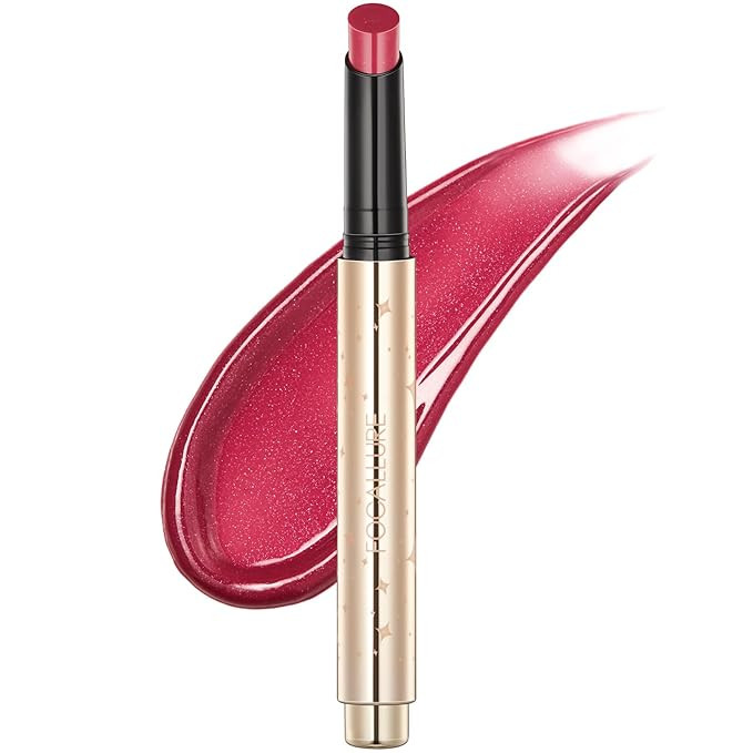 FOCALLURE Sparkling Gem Lip Plump, Hydrating & Volumizing Lip Plumper Gloss Balm, High-Shine Lip ... | Amazon (US)