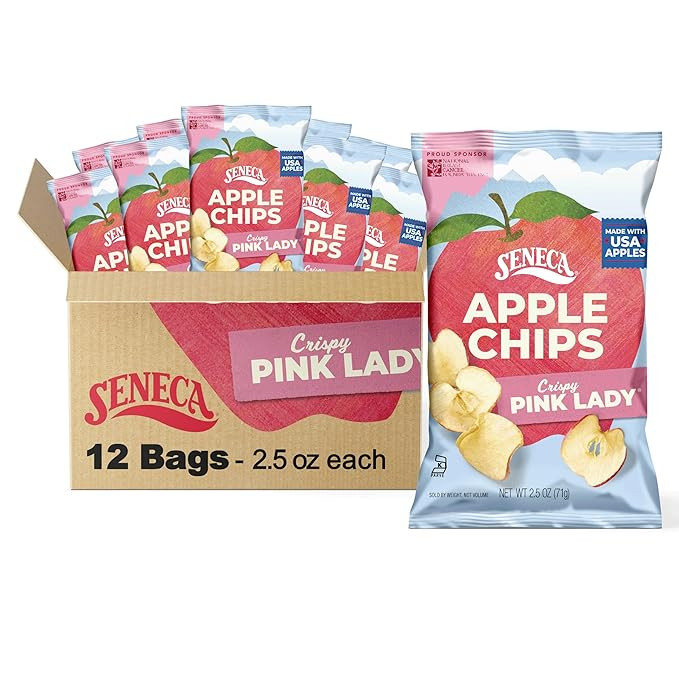 Seneca Pink Lady Apple Chips | Made from Fresh-Harvested Pink Lady Apples | Yakima Valley Orchard... | Amazon (US)