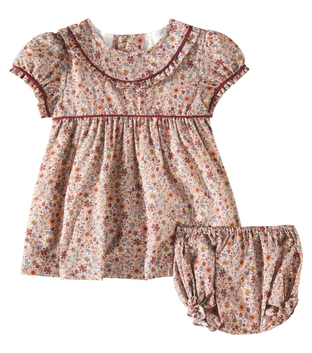 Baby Casilda cotton dress and bloomers set | Mytheresa (US/CA)