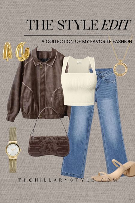 AMAZON Spring Style Edit: Casual Denim & Leather Jacket Fashionn

#LTKstyletip #LTKSeasonal