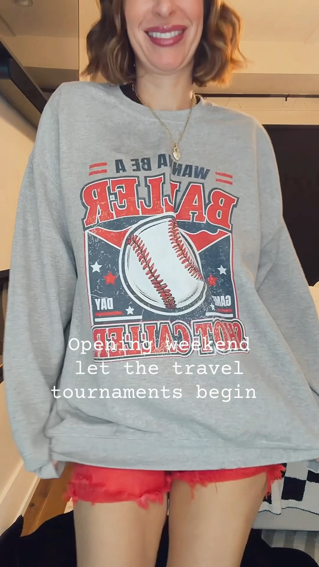 Baseball mom shirt, baseball mom sweatshirt, baseball mom, baller, baseball outfit inspo, travel baseball

Let’s make a series out of this!

Share! And definitely need you one of these! So freaking comfy and danggg cute y’all!!!

So excited to watch my boy playyyyyy!!!!!


#LTKmomlife #LTKgrwm #LTKootd