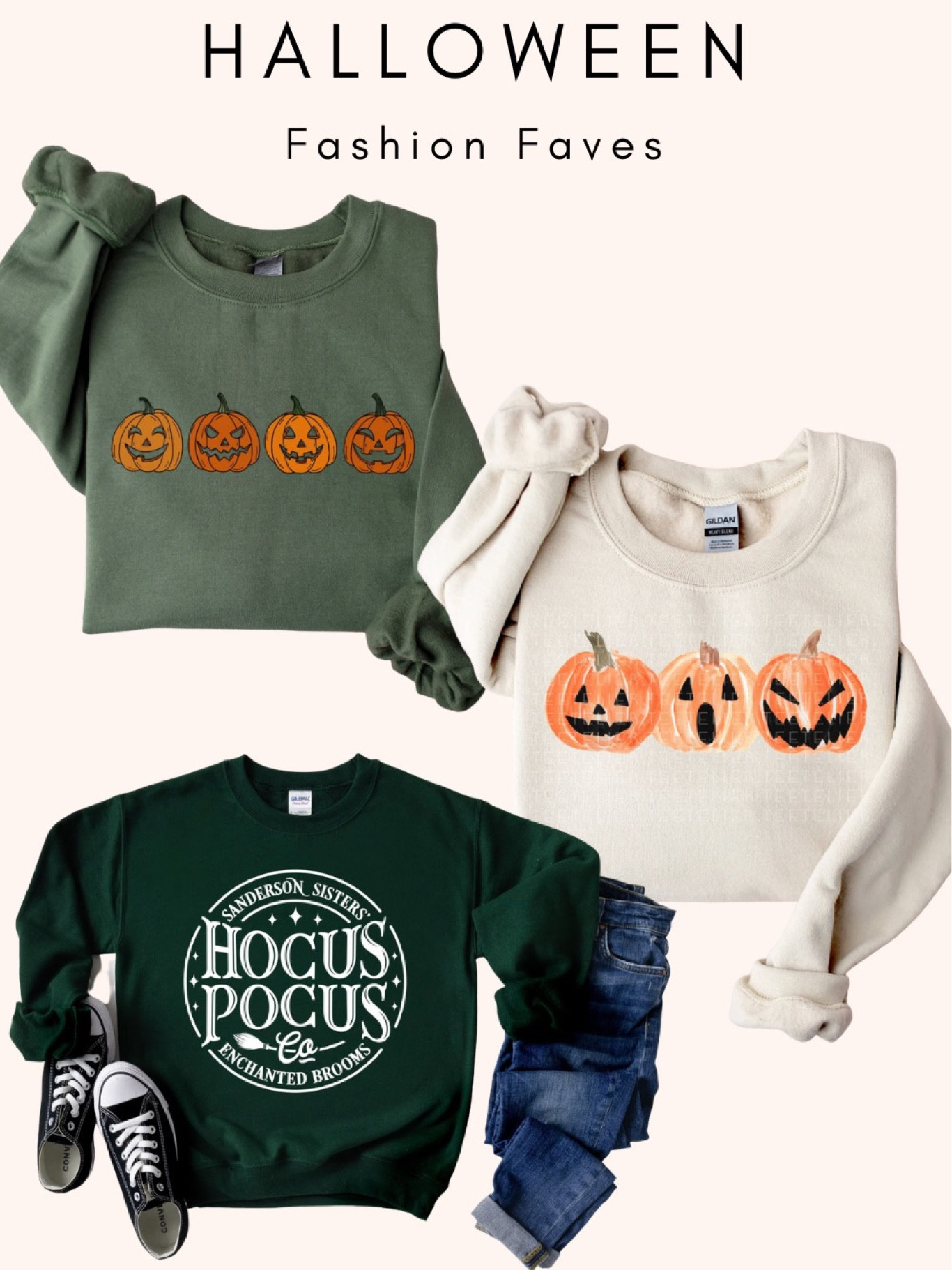 Halloween sweaters! 🎃🎃
.
.
.
.
Halloween sweater - graphic sweater - Halloween Inspo - Halloween style - pumpkin sweater - hocus pocus - amazon fashion finds - amazon finds 

#LTKunder50 #LTKstyletip #LTKSeasonal